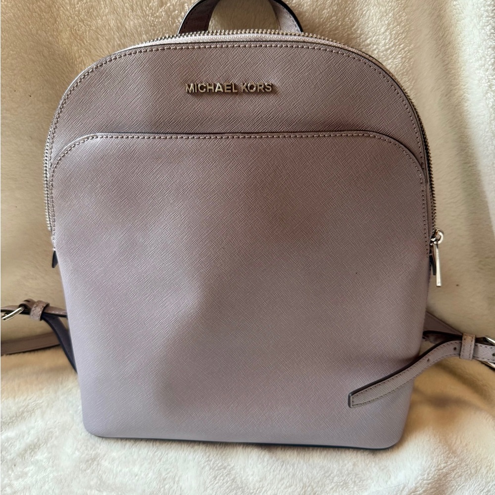 Michael Kors Light Purple Backpack